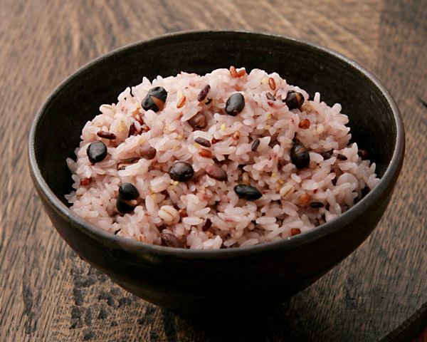 紫十穀ごはんの素