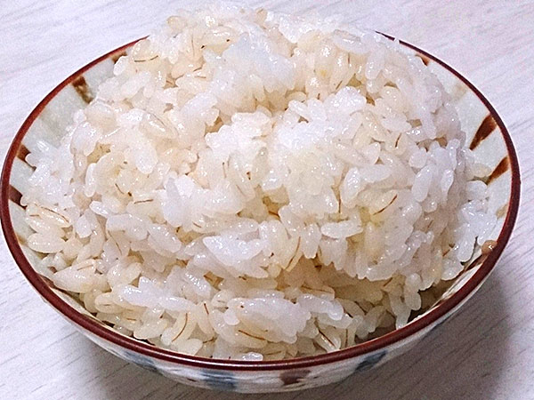国産きらりもち麦ごはん(レトルトタイプ)、調理例