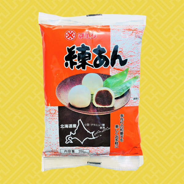 練あん350g　北海道産小豆使用。おはぎ、桜餅、あんみつ、大福餅、おしるこ等にご利用いただけます。